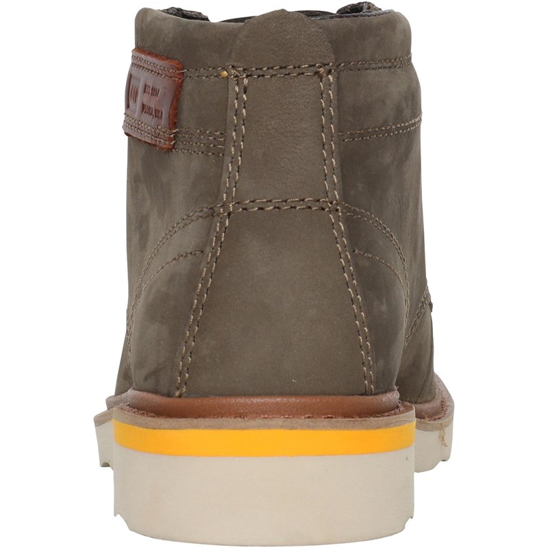 Buy Caterpillar Mens Jackson Mid Boots Dark Olive