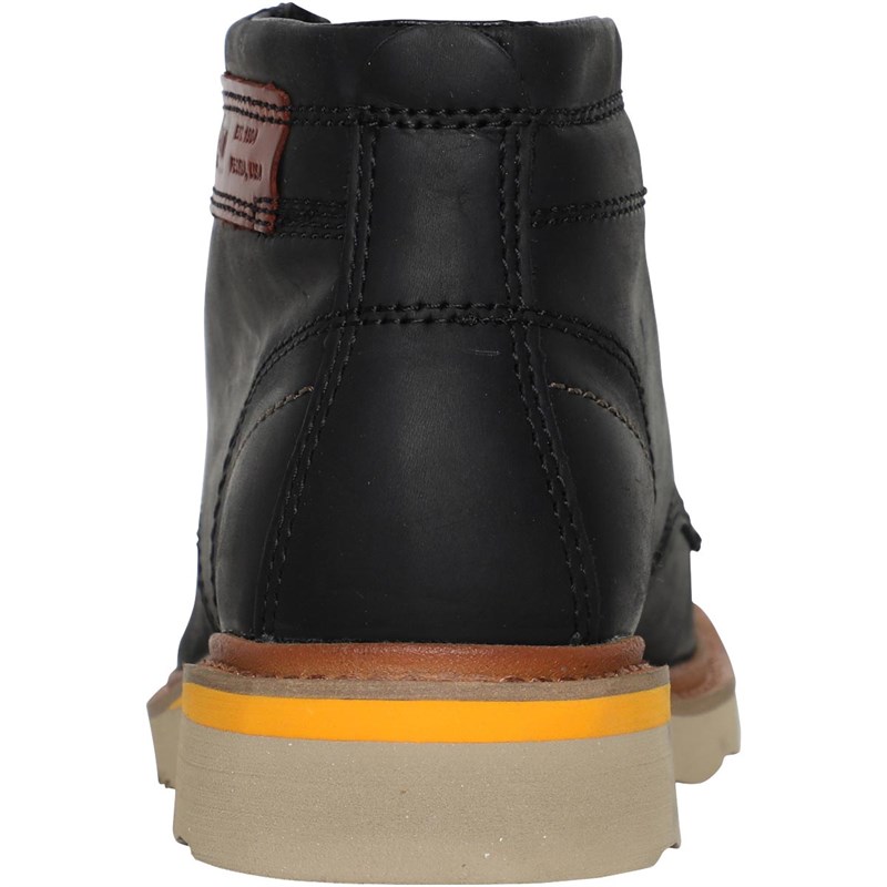 Buy Caterpillar Mens Jackson Mid Boots Black