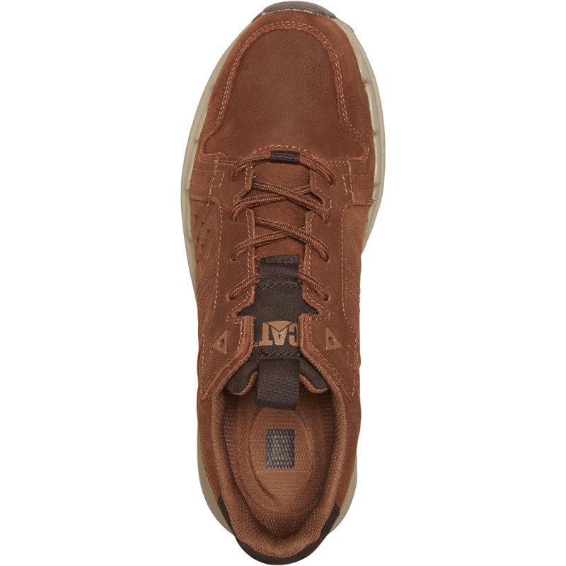 Buy Caterpillar Mens Stratify LO WP Shoes Coffee Brown/Danish Brown