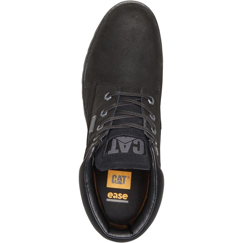 Buy Caterpillar Mens Founder WP TX Boots Black