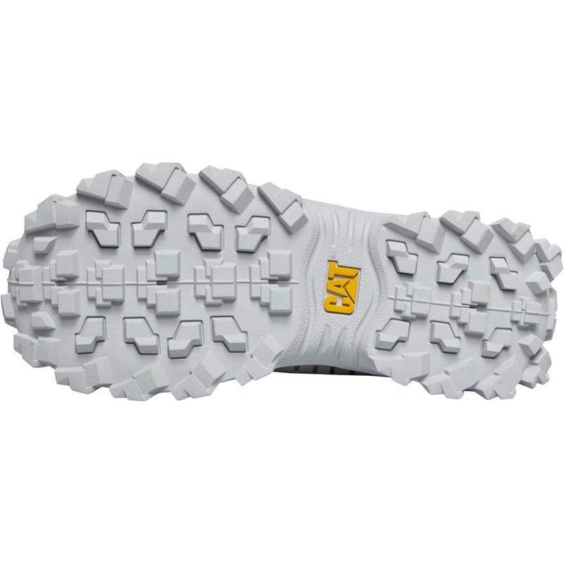 Buy Caterpillar Mens Intruder Shoes Grey/Cat Yellow