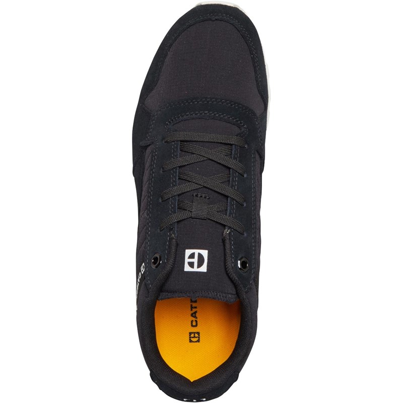 Buy Caterpillar Mens Ventura Trainers Black/White