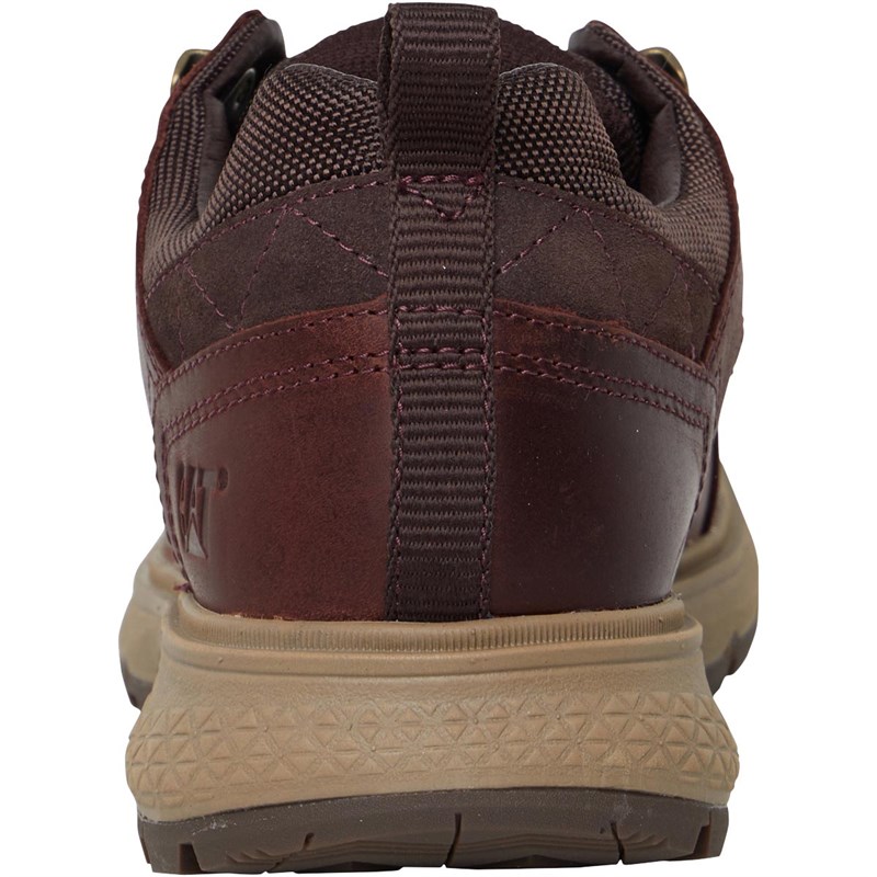 Buy Caterpillar Mens Outrider Lo Shoes Dark Beige