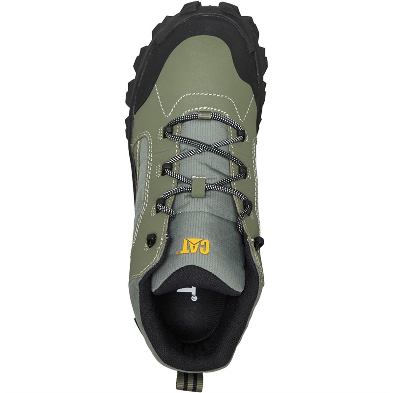 Buy Caterpillar Mens Resistor Boots Lichen Green
