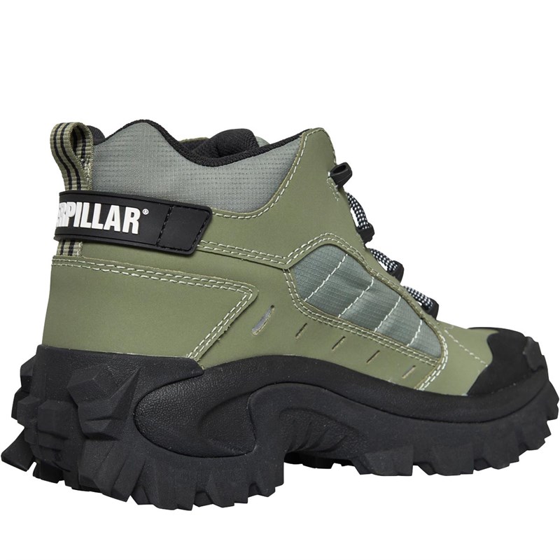 Buy Caterpillar Mens Resistor Boots Lichen Green