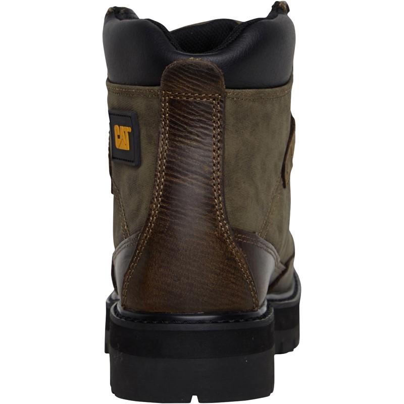 Buy Caterpillar Mens Conquer 2.0 Boots Dark Olive