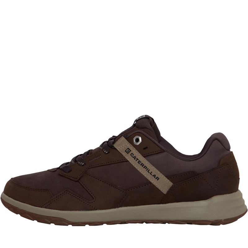Buy Caterpillar Mens Quest Runner Shoes Coffee Bean