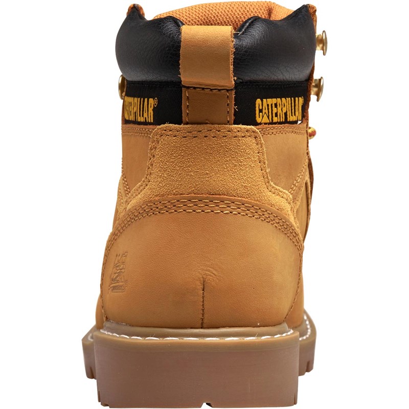 Buy Caterpillar Mens Stickshift Work Boots Honey