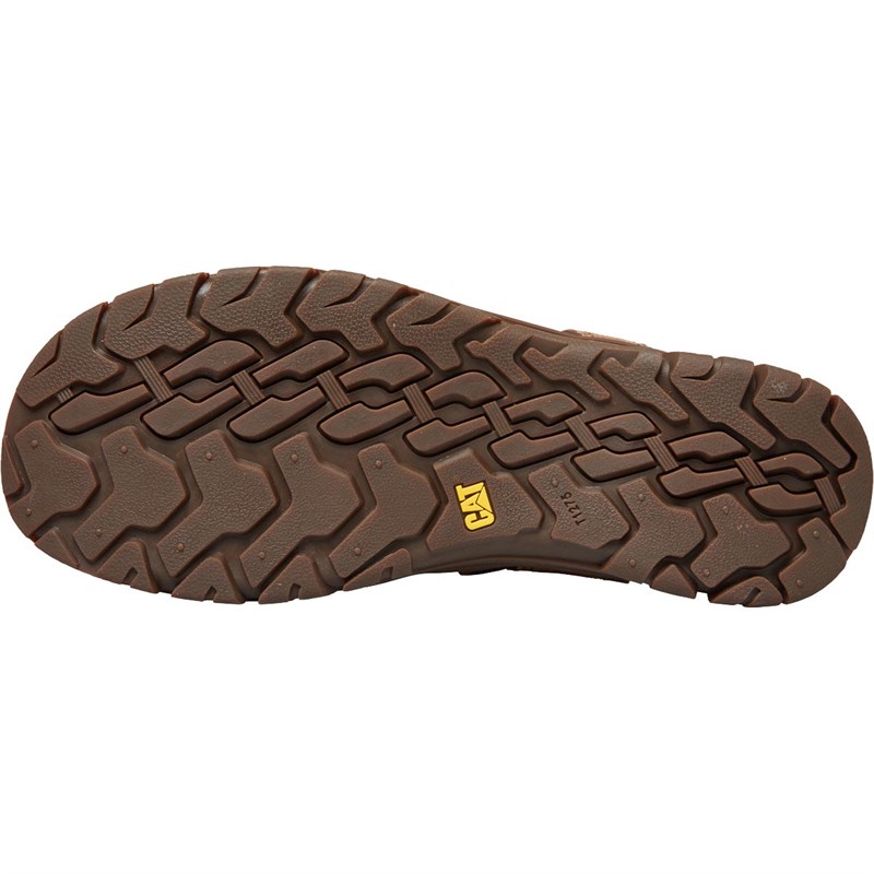 Buy Caterpillar Mens Aitchison Sandals Dark Earth