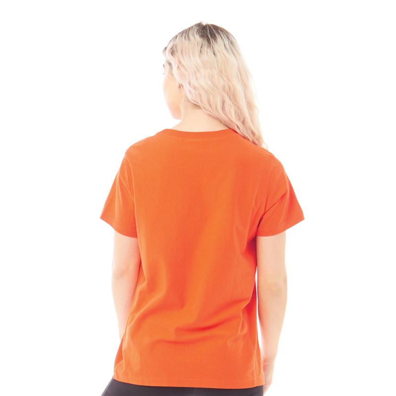 Champion Damen Reverse Weave TShirt Orange