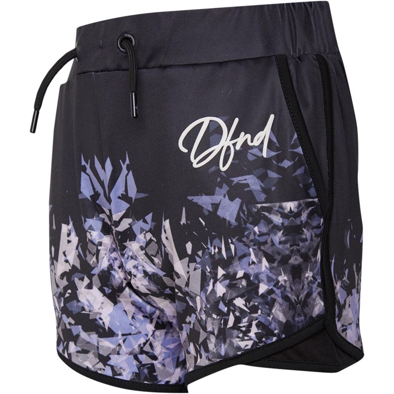 Buy DFND London Girls Angel Shorts Black