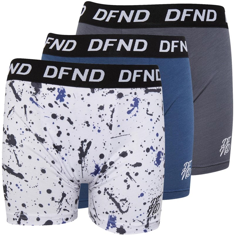 Buy DFND London Junior Boxers Three Pack Multi