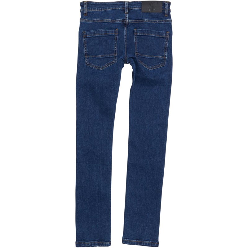 DFND London Junior Core Denim Skinny Jeans Mittelblau