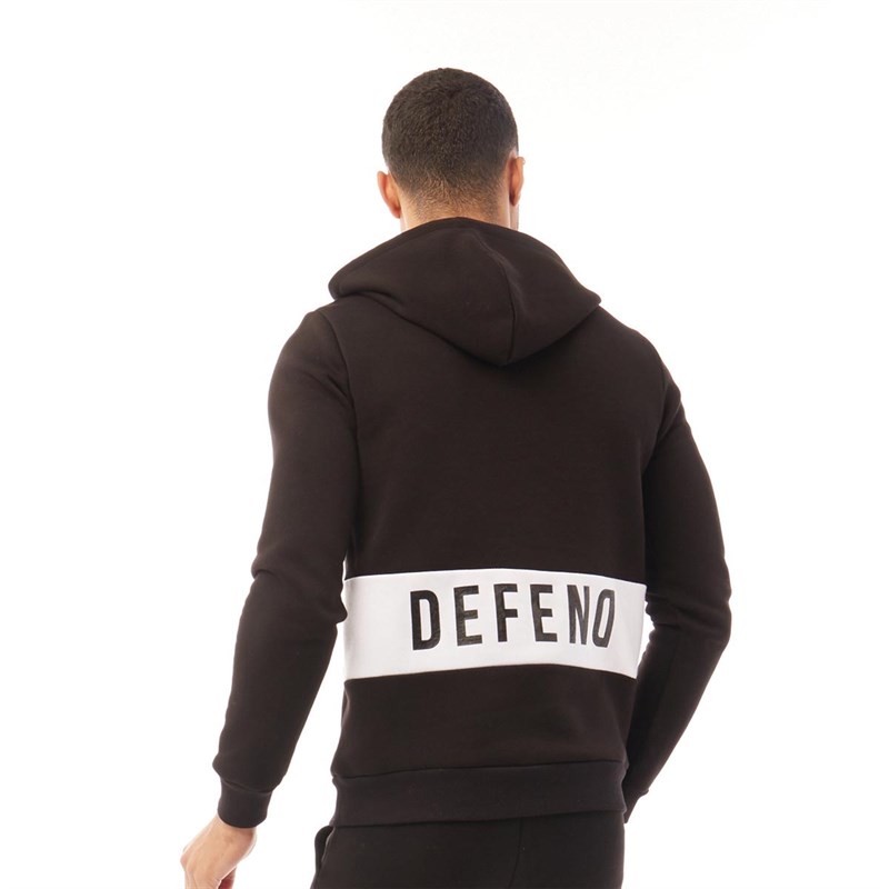 Buy DFND London Mens Booth Hoodie Black