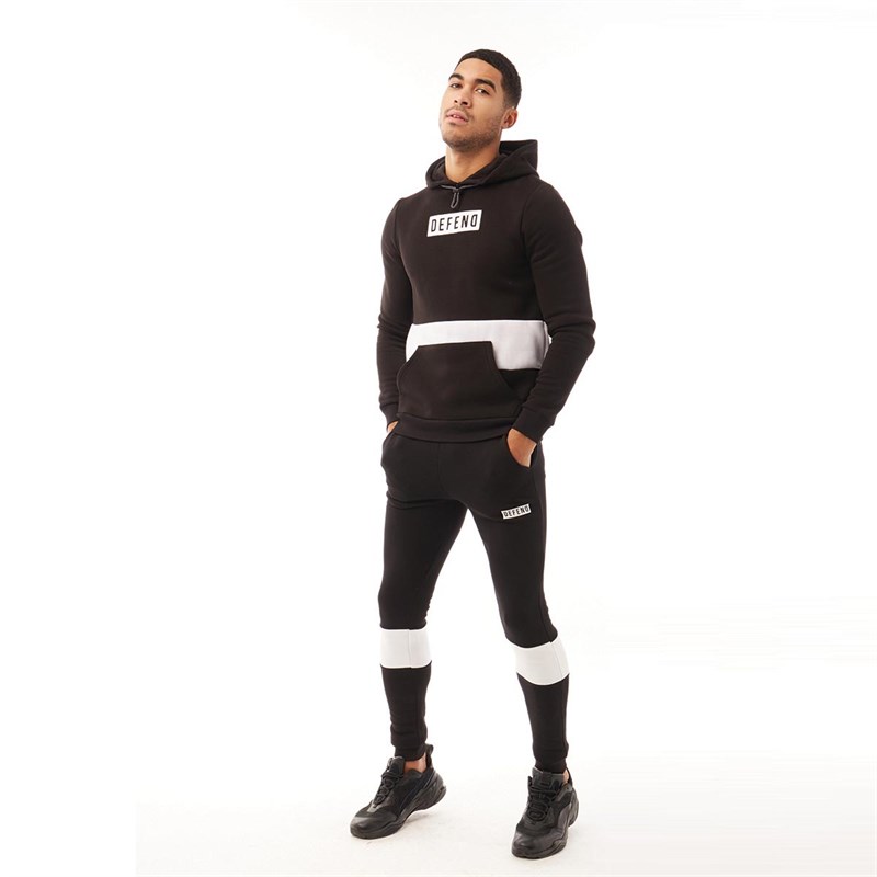 Buy DFND London Mens Booth Hoodie Black