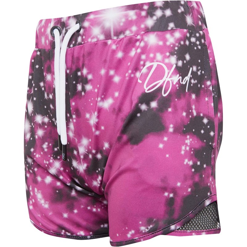 Buy DFND London Junior Aries Cycling Shorts Pink