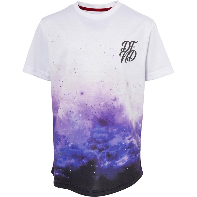 DFND London TeeShirt Clouds Junior Blanc