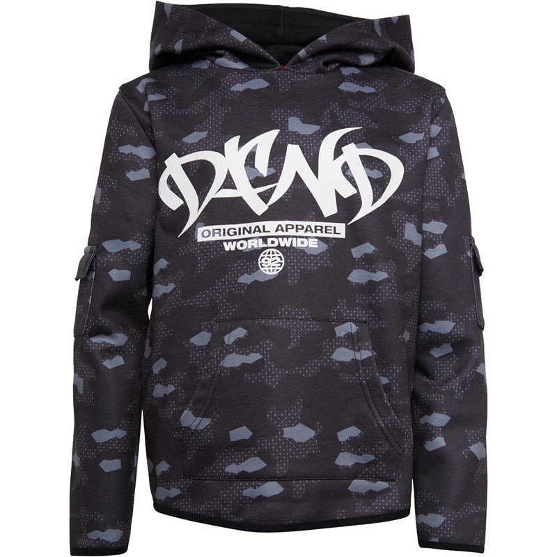 Buy DFND London Boys Bozwell Hoodie Black