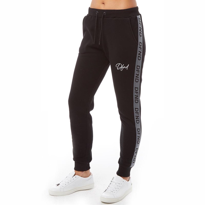 Buy DFND London Womens Pence Joggers Black