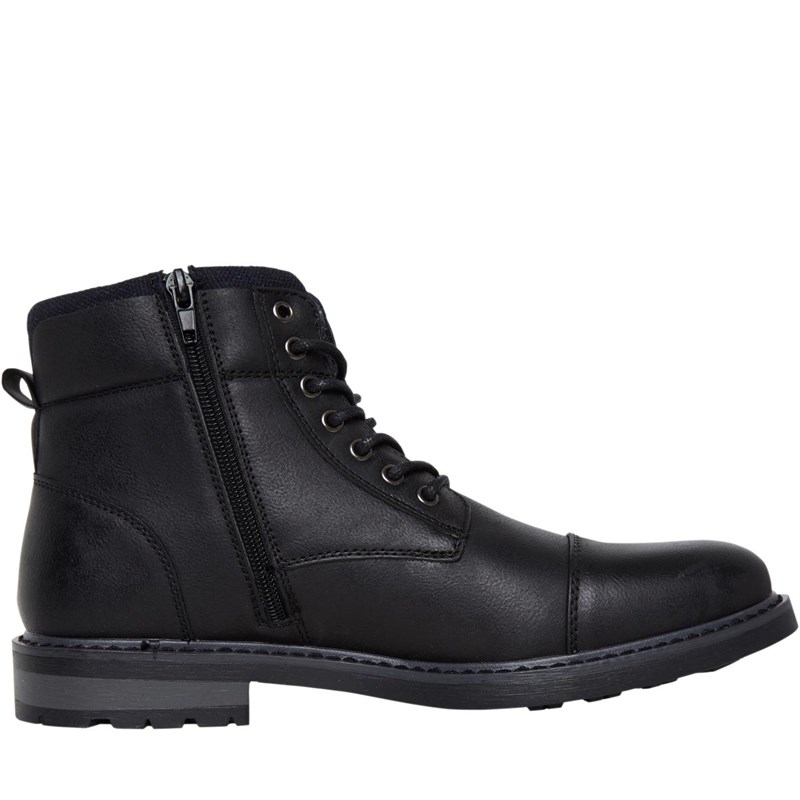 Buy Deakins Mens Barrie Strap Work Boots Black