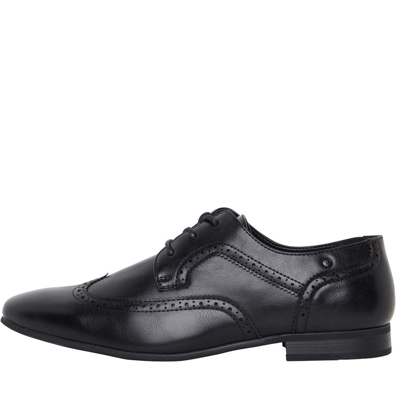 Deakins Herren Lexington Brogue Schuhe Schwarz