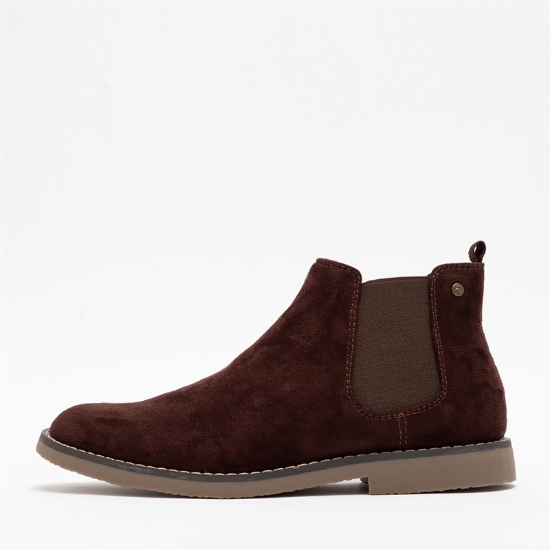 Buy Deakins Mens Morley Chelsea Boots Chocolate