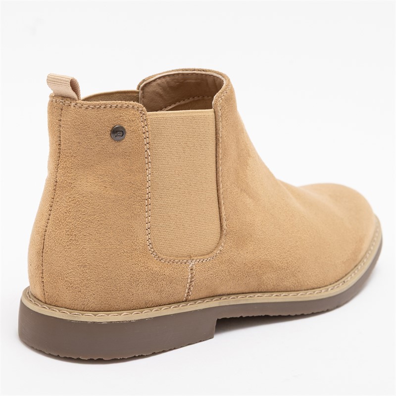 Buy Deakins Mens Morley Chelsea Boots Sand