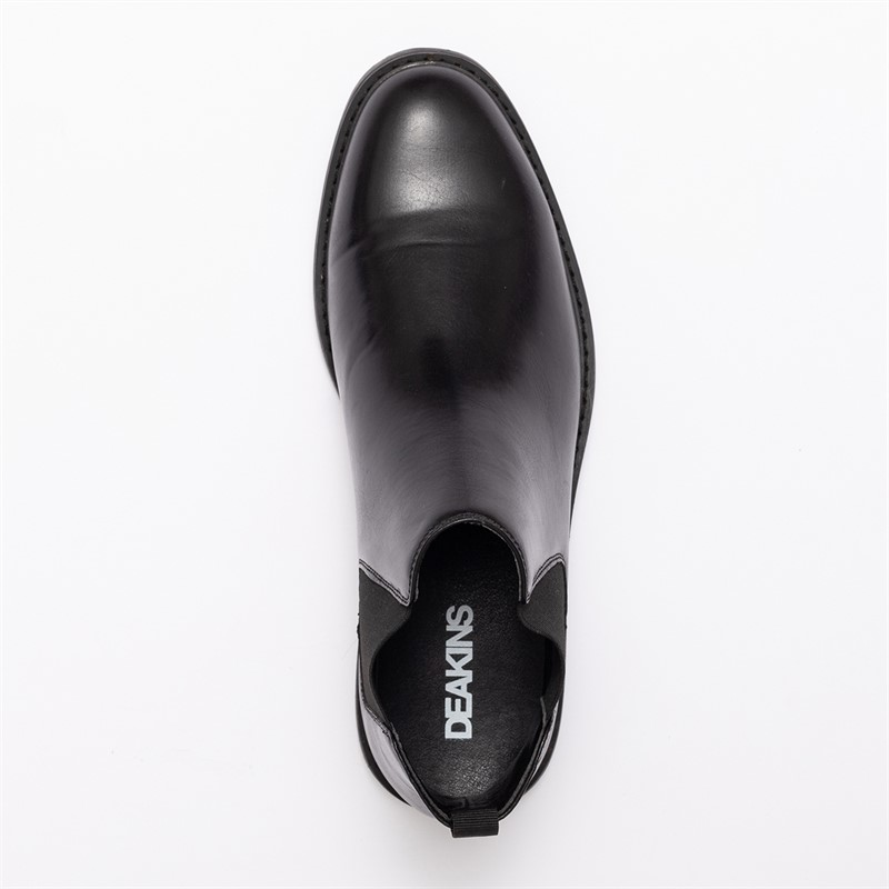 Buy Deakins Mens Morley Chelsea Boots Black
