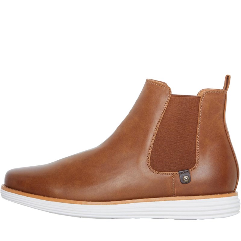 Buy Deakins Mens Laurent Chelsea Boots Tan