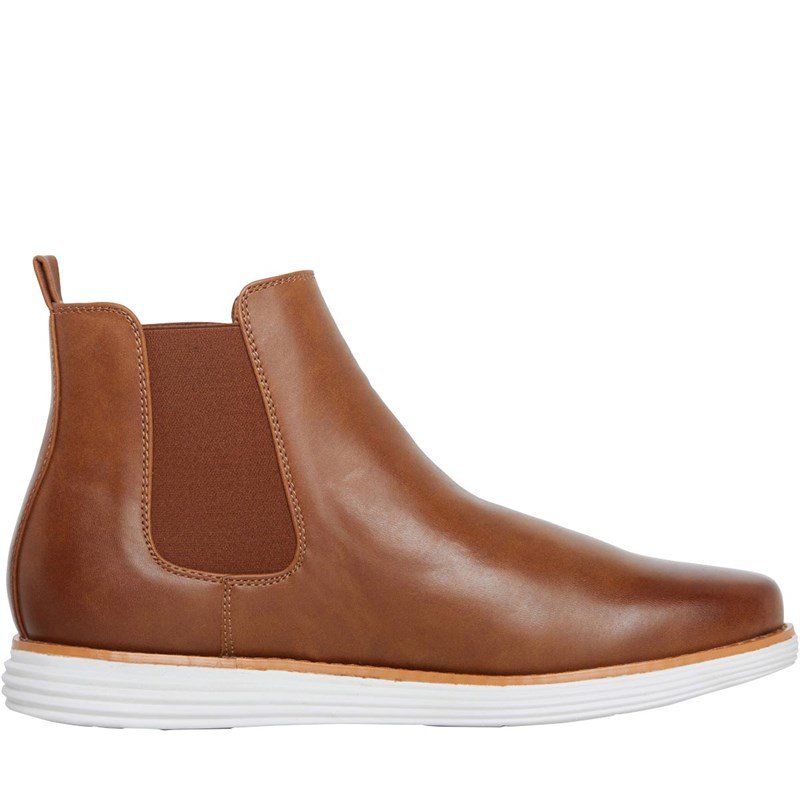Buy Deakins Mens Laurent Chelsea Boots Tan