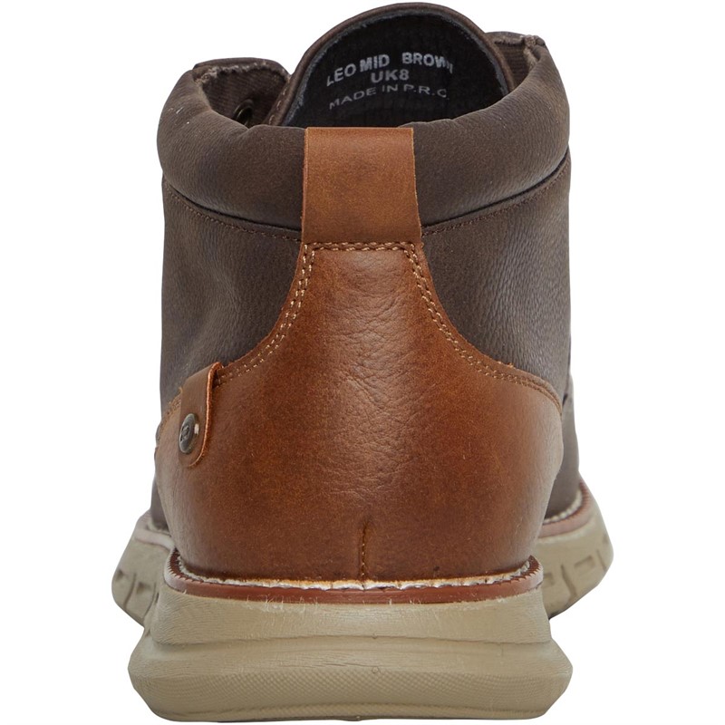 Buy Deakins Mens Leo Mid Boots Brown