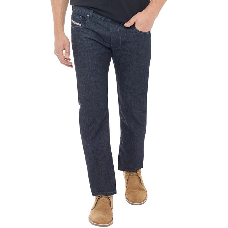 Buy Diesel Mens Zatiny 0088Z Bootcut Jeans Dark Blue