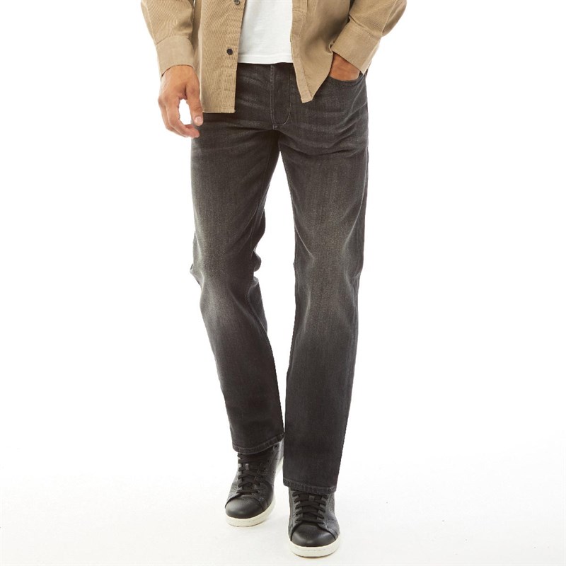 Buy Diesel Mens Larkee 087AM Straight Jeans Black