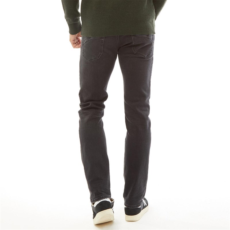 Buy Diesel Mens Iakop R4Q80 Regular Slim Tapered Jeans Black