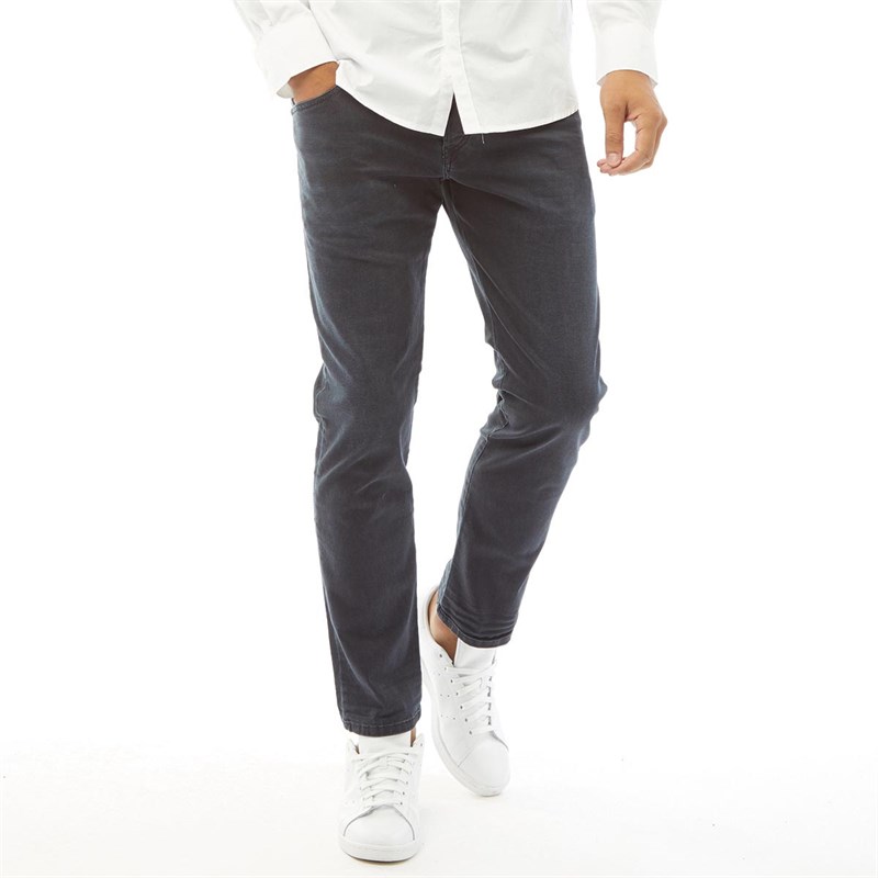 Buy Diesel Mens D Bazer 0699P Tapered Jeans Black