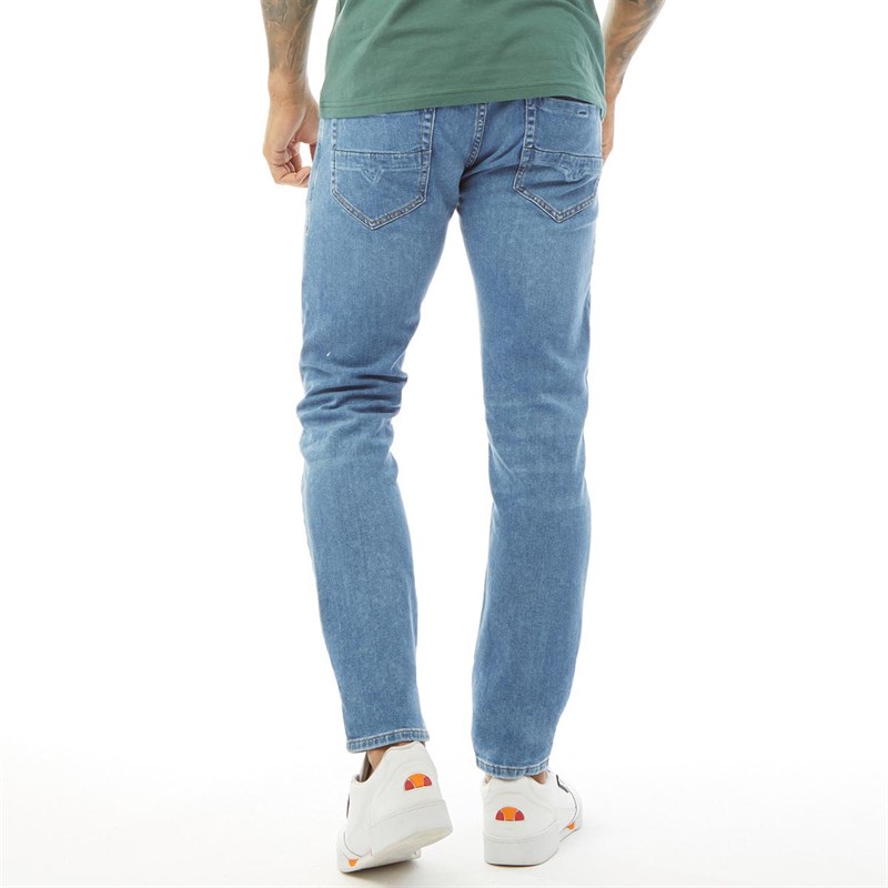 Buy Diesel Mens Thommer 087AR Slim Fit Jeans Blue