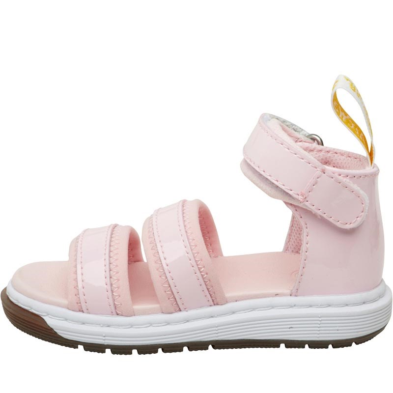 Buy Dr Martens Toddler Girls Marabel Chunky Sandals Baby Pink Patent