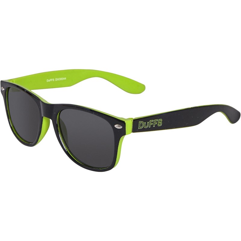 Buy DuFFS Junior Boys Sunglasses Black/Lime