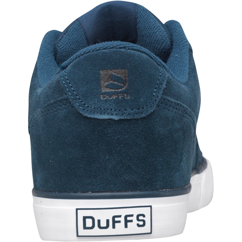 Buy DuFFS Junior Suede Skate Shoes Slate