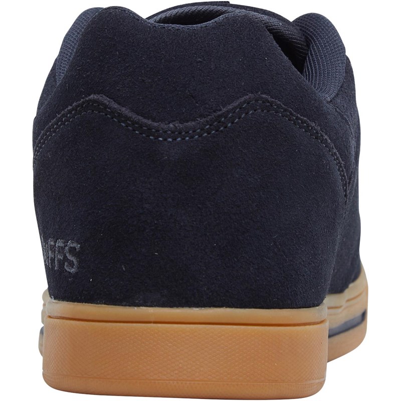 Buy DuFFS Mens KCK Suede Gum Soled Skate Shoes Charcoal