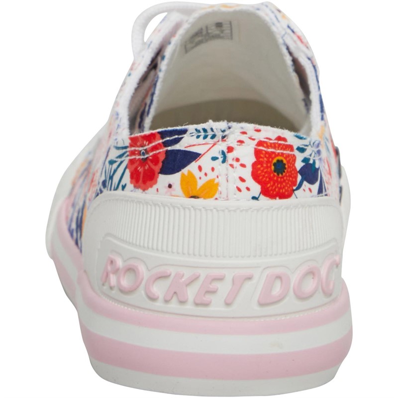 Buy Rocket Dog Womens Jazzin Canvas Pumps Malden Floral White Multi
