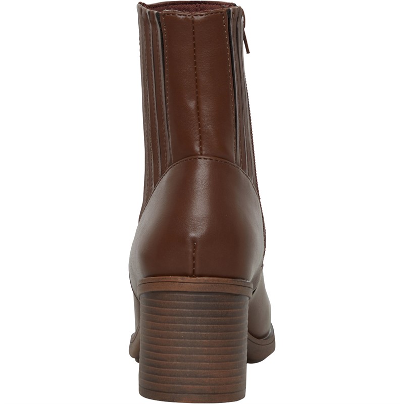 Buy Rocket Dog Womens Sonora Heeled Chelsea Boots Brown