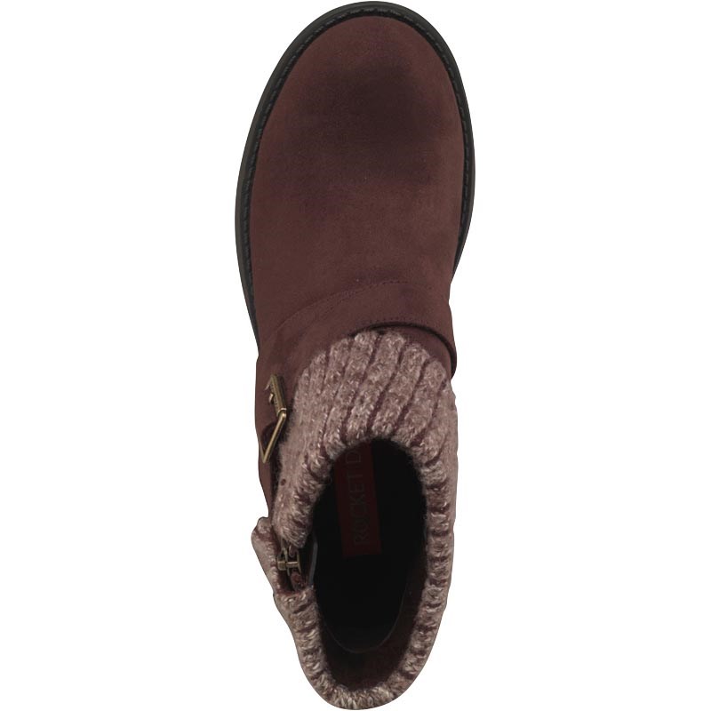 Buy Rocket Dog Womens Coast/Cha Cha Knit Boots Tribal Brown