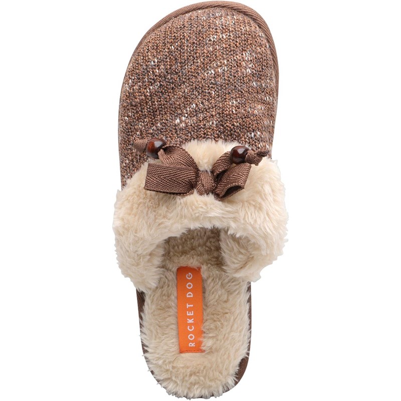 Buy Rocket Dog Womens Silvia Finland Slippers Walnut