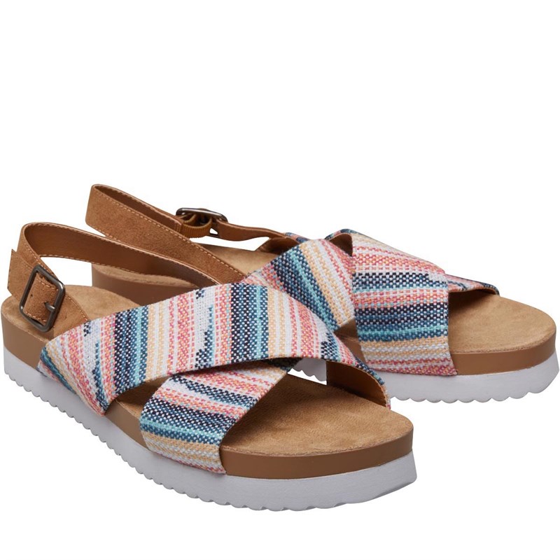 Buy Rocket Dog Womens Lorra Denise Sandals Blue/Tan