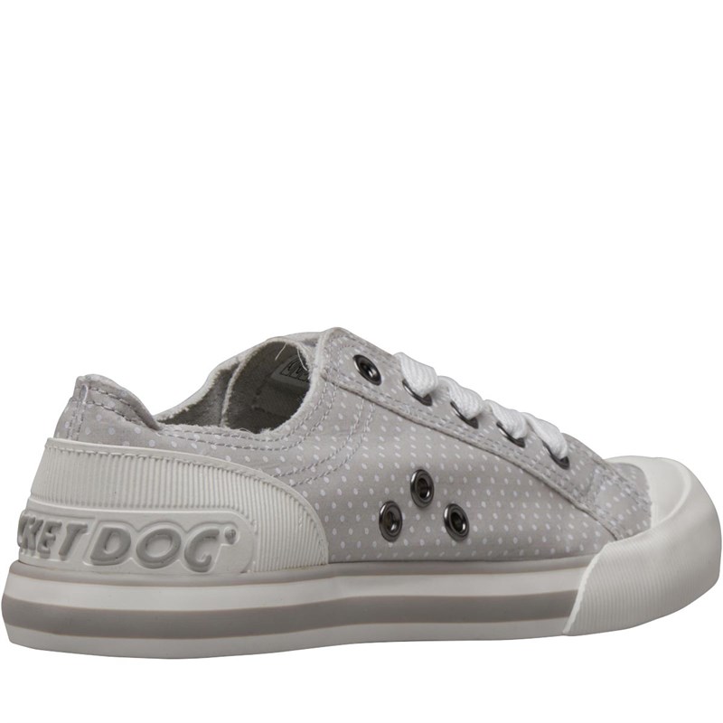Rocket Dog Damen Jazzin Adot Freizeit Schuhe Hellgrau