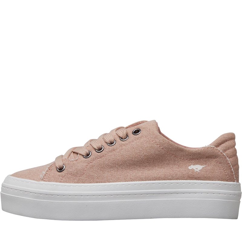 Buy Rocket Dog Womens Milkyway Washed Canvas Pumps Dusty Pink