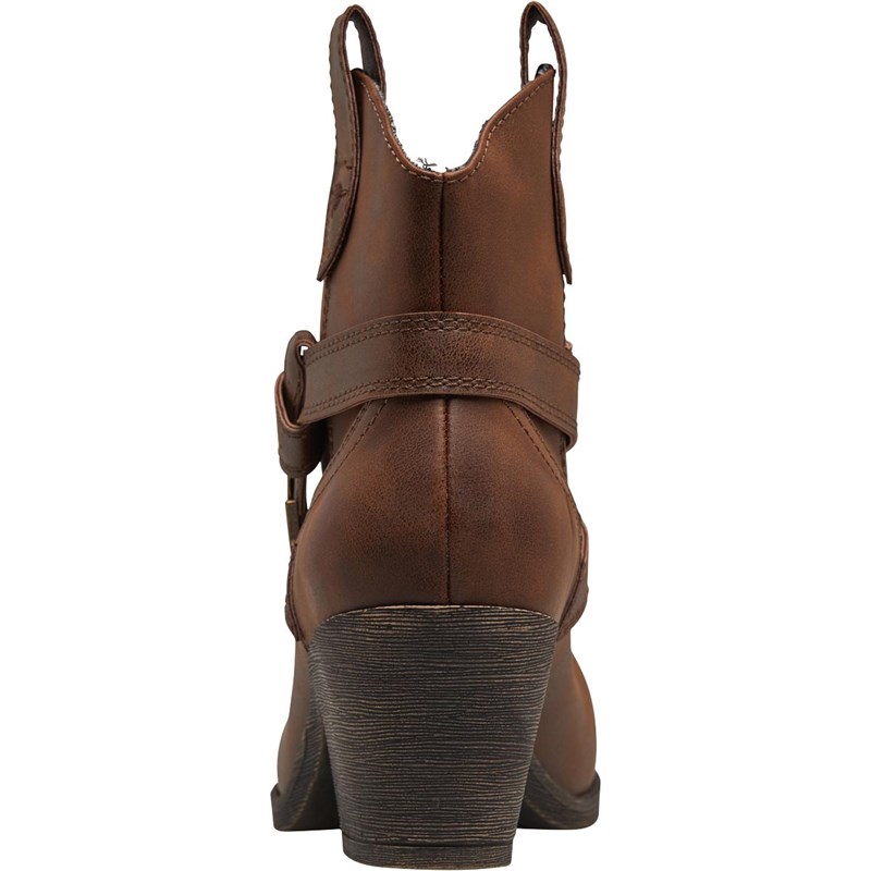 Buy Rocket Dog Womens Satire Lane Heeled Boots Dark Brown