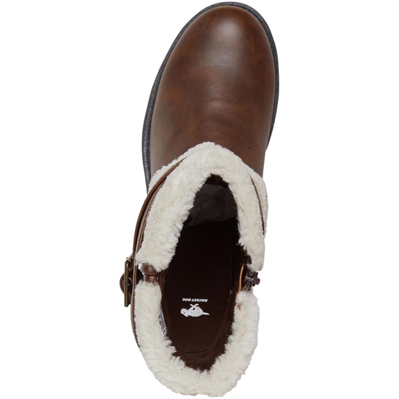 Rocket Dog Bottes Trepp Femme Marron