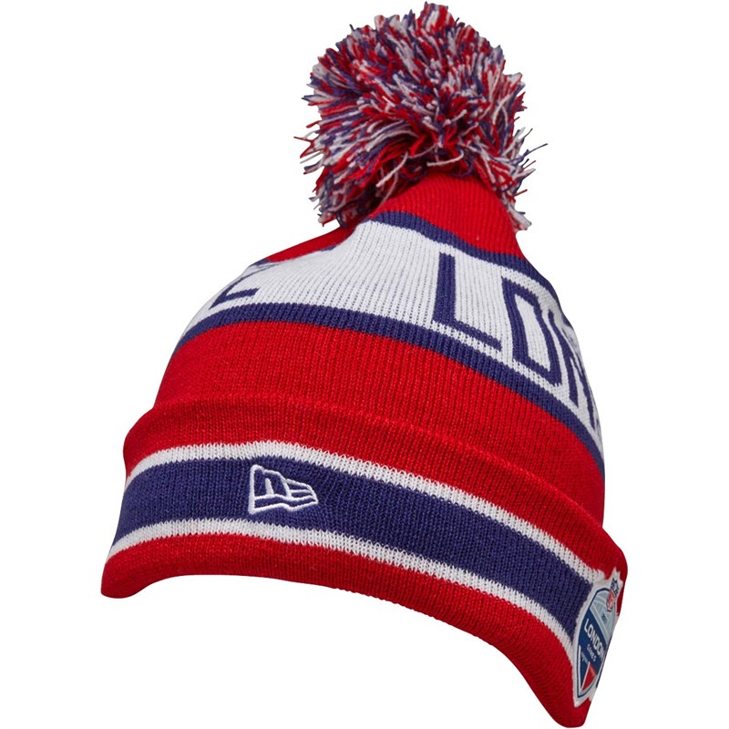 Buy New Era NFL London Games Knitted Bobble Hat Multi